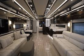 This coach built by show hauler had a small interior fire due to a small electric heater that malfunctioned and melted after several cleanings and treatments with chemicals we had the inside fogged by a company specializing in fire. Premier Coach Works Rv Repair And Auto Body Renovation