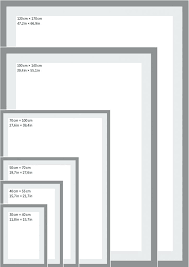 Standard Poster Frame Sizes Uk Typical For Posters Hobby