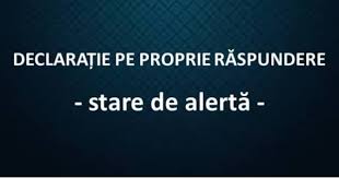 O lista completa de articole ce au eticheta stare de alerta declaratie | pagina 1. DeclaraÈ›ie Stare De AlertÄƒ FiÈ™ier Pdf Theexperts Ro