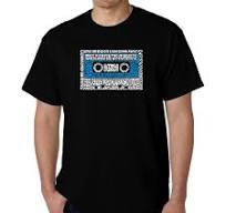 LA Pop Art Men's Word Art T-shirt - 80s One Hit Wonders