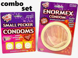 3pk SMALL PECKER WILLY CONDOMS + 1 ENORMEX HUGE - GaG Prank Joke Novelty  Gift | eBay