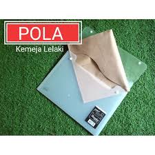 Tutorial pola kemeja pria ~ cara menjahit kemeja lengan panjang #2. Tempahan Pola Kemeja Lelaki Shopee Malaysia