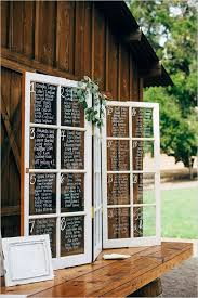Window Pane Rustic Wedding Seating Chart Emmalovesweddings