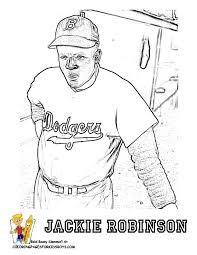 The original illustration of the jackie robinson coloring page will appear thanks to your imagination. Fired Up Free Coloring Pages Baseball Mlb Players Free Sports