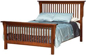 Daniel S Amish Mission King Mission Style Frame Bed With Headboard Footboard Slat Detail Belfort Furniture Panel Beds Solid pine bed frame for king size bed. daniel s amish mission king mission