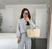 Cozy knit pants and skirt sets that you can mix & match in many colors from @gap petite - check my LTK for outfit details. I’m 5 feet tall and the petite pant length is just right! #gappartner ...