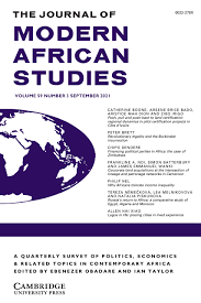 But we do, and it can be a lifesaver because, while we might think we have. The Journal Of Modern African Studies Latest Issue Cambridge Core