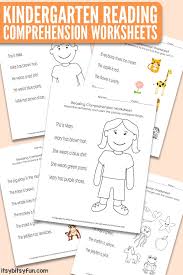 Check spelling or type a new query. Kindergarten Reading Comprehension Worksheets Itsybitsyfun Com