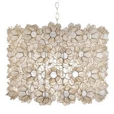 Clear top coat with gold binding. Pin By Scenario Home On New Now Capiz Shell Chandelier Pendant Chandelier Contemporary Pendant Lights