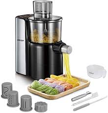 Amazon Com Geker Pasta Make Pasta Maker Machine Automatic Electric Noodle Maker Machine 9 Different Pasta And No In 2020 Pasta Maker Pasta Maker Machine Noodle Maker