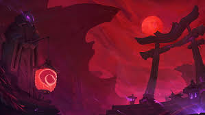 Summoner's rift update hits league of legends pbe. Hd Wallpaper Summoners Rift Blood Moon League Of Legends Wallpaper Flare