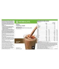 nutritional shake mix chocolate flavor
