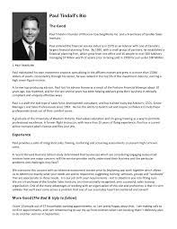Learn about the best finance jobs in canada in 2021. Paul S Bio The Good The Bad And The Ugly
