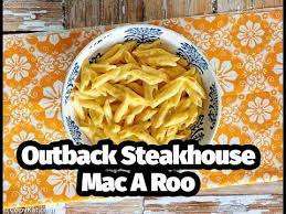 Молоко — 2 стакана, масло сливочное — 2 ст. Outback Steakhouse Mac A Roo Youtube