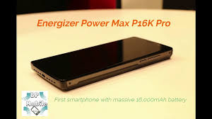 Energizer Power Max P16K Pro - video ...