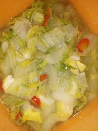 Selamat mencoba resep ini dan semoga keluarga di rumah suka. Sayur Bening Sawi Putih Tahu Kuning By Dewi Resep Masakan Tahu