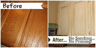How To Paint Oak Cabinets Without Sanding Or Priming Lollypaper Com Painting Oak Cabinets Oak Cabinets Honey Oak Cabinets