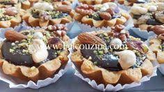 Tartelettes Au Lait Concentre Chocolat Et Fruits Secs Felcouzina Mini Tarte Gateau Moelleux Fondue Au Chocolat