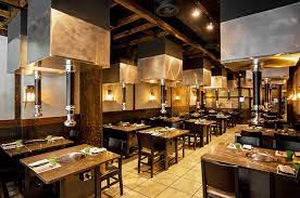 Samwon Garden Korean Bbq Nyc Best Bbq In Koreatown Nyc Korean Bbq Restaurant Restaurant Interior Design Korean Bbq