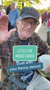 Cuteness appreciating live music. #fyp #fypシ #kennyscooter #veteran #v...