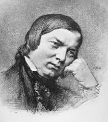 Robert Schumann /N(1810-1856). German Composer. Drawing By Edouard  Bendemann (1811-1889). Poster Print by Granger Collection