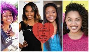 I love being natural and free! 20 Cute Hairstyles For Black Teenage Girls To Try In 2021