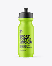 Download Matte Sport Bottle Mockup In Bottle Mockups On Yellow Images Object Mockups