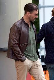 Baby Driver Buddy Brown Leather Jacket Jon Hamm Jackets Men Fashion Stylish Mens Outfits
