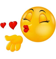 Cartoon Smiley Emoticon Making Air Kiss Funny Emoticons Emoji Love Emoji Images