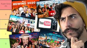 I Watched EVERY Youtube Rewind to make The ULTIMATE Tier List!