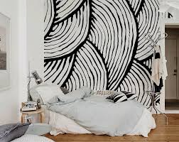 Black And White Herringbone Peel And Stick Wallpaper Pin On House