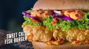 Big mac®, chicken bacon deluxe or the serious angus™? Mcdonald S Sweet Chilli Fish Burger Facebook