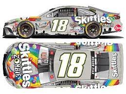 2009 kyle busch #18 m&ms kmart summer of fun 1:24 dieca… dfw elite toy museum. Kyle Busch 2020 M M S Skittles Zombie Toyota Camry Nascar 2020 Diecast Car Hobbysearch Diecast Car Store