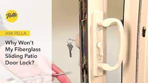 Latch Lock On Vinyl Sliding Doors
