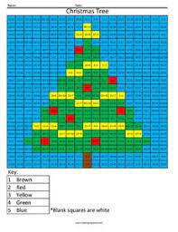 Holiday Multiplication And Division Coloring Squared Christmas Math Holiday Math Math Coloring