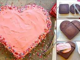 Dieser fruchtige kuchen erfreut freunde und familie am kaffetisch, ist einfach zuzubereiten und schmeckt köstlich! Aus Zwei Runden Kuchen Ganz Einfach Ein Herz Zaubern Oder Das Herz In Wunschfarbe In Einem Kastenkuchen Verstecken Tolle Idee Fur Den Valentinstag Foto Veroffentlicht Von Schuhfreak Auf Spaaz De
