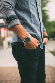 Image Result For Men Wearing Watches Casual Mens Fashion Sneakers Men Fashion Stylish Men