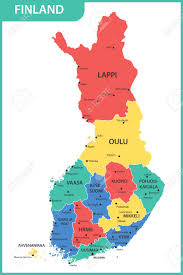 Welcome to google maps finland locations list, welcome to the place where google maps sightseeing make sense! Die Detaillierte Karte Von Finnland Mit Regionen Oder Staaten Und Stadten Hauptstadten Lizenzfrei Nutzbare Vektorgrafiken Clip Arts Illustrationen Image 91116300