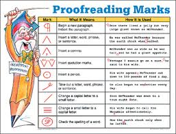 80 Prototypical Proofreading Mark Chart