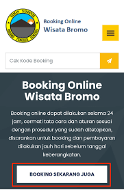 Booking Bromo Cara Booking Online Tiket Bromo