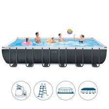 Piscine Gonflable Rectangulaire Achat Piscines Et Spas Sur Rue Du Commerce