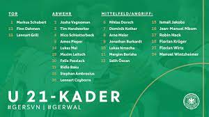 Ambrosius hat für den hsv in dieser saison bislang 21 spiele absolviert. Kuntz Nominiert 26er Kader Mit Zwei Neuen Dfb Deutscher Fussball Bund E V