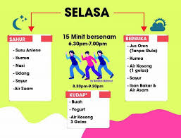 Pemilihan menu sehat untuk berbuka puasa menjadi hal yang sangat penting. Jadual Diet Untuk Buang 5kg 10kg Sepanjang Bulan Puasa Vanilla Kismis