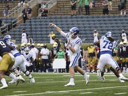 Duke Football S Chase Brice Impresses In First Collegiate Start The Chronicle