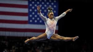 Biles competed at her previous meet in july with her last name on the back of her leotard for the first time in recent memory, perhaps ever since she. The Goat Is Back Simone Biles Goat Leotard That Is Carmon Report