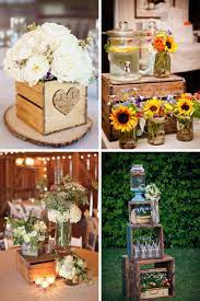 20 idées de centre de table pour une super ambiance d'anniversaire, de mariage, halloween, noel ou tout simplement un bon diner entre amis. Cagettes En Bois Pour Centre De Table