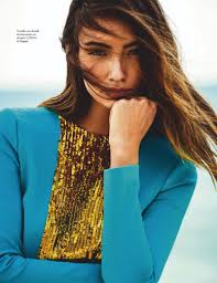 Lorena Rae ELLE Spain Rainbow Beach Fashion Editorial