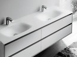 Dharma Vetro Double Washbasin In 2020 Wash Basin Bathroom Vanity