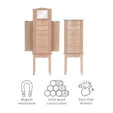 Choose from a wide variety of jewelry cabinets in finishes that match your space. Whitewash Jewelry Armoires Target