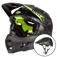 Bell Downhill Mtb Helmet Super Dh Mips Matte Gloss Black
